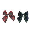 DECORATION RIBBON CHECKERED 18X15CM