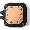 DeepCool LE240 WH V2 Processor All-in-one liquid cooler 12 cm Baltas 1 pc(s)