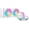 DeepCool LP240 Kompiuterio dėklas, Processor All-in-one liquid cooler 12 cm Baltas 1 pc(s)