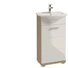 Deftrans CABINET WASHBASIN BARI D40 Baltas/WOOD