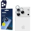 3Mk apsauga 3mk HARDY objektyvo apsaugos Pro objektyvo stiklas iPhone 17 Pro / 17 Pro Max - sidabrinis