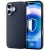 Dėklas 3Mk Protection 3mk Hardy silikoninis „MagCase“, skirtas „iPhone 16 Plus“ – pilkas