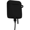 Dėklas 3Mk Protection 3mk Silicone AirPods Case Juodas for AirPods 4 - juodas