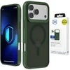 Dėklas 3Mk Protection 3mk Smoke MagCase for iPhone 17 Pro - Žalias-Translucent