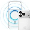 Dėklas 3Mk Protection 3mk Smoke MagCase for iPhone 17 Pro Max - Baltas-Translucent