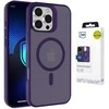 3Mk apsaugos 3mk dūminis „MagCase“ dėklas iPhone 16 Pro Max - Violetinė-Permatoma