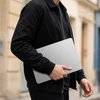 „AmazingThing“ titano spalvos kietas dėklas „MacBook Air M5 15“ – permatomas