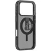 AmazingThing Titan Pro Grip Ring Set dėklas skirtas Apple iPhone 17 Pro Max suderinamas su MagSafe – juodos spalvos