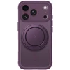 AmazingThing Titan Pro Pop objektyvo dėklas iPhone 18 Pro Max su fotoaparato dangteliu, laikikliu ir stovu, suderinamas su MagSafe – Violetinė