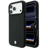 Dėklas BMW Kevlar Metal Logo MagSafe Case for iPhone 18 Pro Max / 17 Pro Max - Juodas