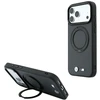 Dėklas BMW Kevlar Ring Stand 360 MagSafe Case for iPhone 18 Pro Max / 17 Pro Max - Dark Gray