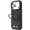 Dėklas BMW Kevlar Ring Stand 360 MagSafe Case for iPhone 18 Pro Max / 17 Pro Max - Juodas