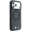 Dėklas BMW Kevlar Ring Stand 360 MagSafe Case for iPhone 18 Pro Max / 17 Pro Max - Dark Gray
