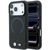 Dėklas BMW M Carbon Printed Ring MagSafe Case for iPhone 17 Pro / 18 Pro - Juodas