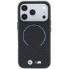 Dėklas BMW M Carbon Printed Ring MagSafe Case for iPhone 17 Pro Max / 18 Pro Max - Juodas