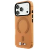Dėklas BMW M IML Frosted Metal Logo & Trims MagSafe Case, skirtas iPhone 17 Pro / 18 Pro – Oranžinė