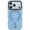 Dėklas BMW M IML Frosted Metal Logo & Trims MagSafe Case, skirtas iPhone 17 Pro Max / 18 Pro Max – Mėlyna