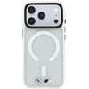 BMW M IML šerkšnoto metalo logotipas ir apdaila MagSafe dėklas iPhone 18 Pro Max / 17 Pro Max - Permatomas