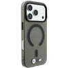 Dėklas BMW M IML Frosted Metal Logo & Trims MagSafe Case for iPhone 18 Pro / 17 Pro - Juodas
