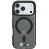 Dėklas BMW M IML Glossy Metal Logo & Trims MagSafe Case, skirta iPhone 17 Pro / 18 Pro - Juoda