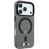 Dėklas BMW M IML Glossy Metal Logo & Trims MagSafe Case, skirta iPhone 17 Pro / 18 Pro - Juoda