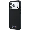 Dėklas BMW M Quadrille Kevlar Metal Logo MagSafe Case for iPhone 17 Pro / 18 Pro - Juodas