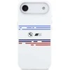 BMW M Silicon Horizontal Line MagSafe dėklas Apple iPhone Air baltos spalvos