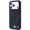 BMW M Tire Track Mėlyna linija MagSafe dėklas, skirtas iPhone 17 Pro Max / 18 Pro Max – tamsiai mėlyna