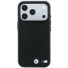 Dėklas BMW M Tire Track Metal Logo MagSafe Case for iPhone 17 Pro Max / 18 Pro Max - Juoda