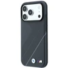 Dėklas BMW M Tire Track with Sidabrinis Line MagSafe Case for iPhone 18 Pro / 17 Pro - Dark Gray