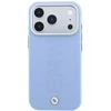 Dėklas BMW Sign Centered Deboss MagSafe Case for iPhone 17 Pro / 18 Pro - Mėlyna