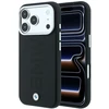 BMW Sign Deboss Quilted Metal Logo MagSafe dėklas, skirtas iPhone 18 Pro Max - tamsiai pilka