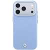 Dėklas BMW Sign Deboss Quilted Metal Logo MagSafe Case, skirtas iPhone 17 Pro / 18 Pro - Mėlyna