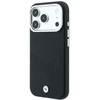 Dėklas BMW Sign Inclined Deboss Letters MagSafe Case, skirta iPhone 17 Pro / 18 Pro - Juoda