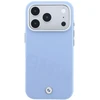 Dėklas BMW Sign Inclined Deboss Letters MagSafe Case for iPhone 17 Pro / 18 Pro - Mėlyna
