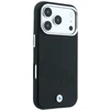 Dėklas BMW Sign Inclined Deboss Letters MagSafe Case, skirta iPhone 17 Pro / 18 Pro - Juoda