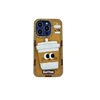 3Dcase DĖKLAS DĖKLAS 3D KAVOS ATSPARNIS SU STOVĖJU IPHONE 14 PRO
