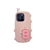 3Dcase DĖKLAS CASE 3D PIG WITH IPHONE 14 PRO STAND