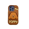 3Dcase DĖKLAS DĖKLAS 3D ŠUNIUKAS SU STOVĖJU IPHONE 13 PRO