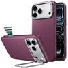 Dėklas ESR Atelier Kickstand MagSafe Case for iPhone 18 Pro / 17 Pro - burgundy