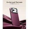 Dėklas ESR Atelier Kickstand MagSafe Case for iPhone 18 Pro / 17 Pro - burgundy