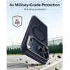 Dėklas ESR Classic Hybrid Kickstand MagSafe Case for iPhone 18 Pro Max / 17 Pro Max - Matte Navy Mėlyna