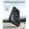 Dėklas ESR Classic Hybrid Kickstand MagSafe Case for iPhone 18 Pro / 17 Pro - Juodas