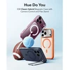 ESR Classic Hybrid su atlenkiama kojelė ir MagSafe dėklas iPhone 18 Pro / 17 Pro – matinis oranžinis