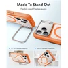 ESR Classic Hybrid su atlenkiama kojelė ir MagSafe dėklas iPhone 18 Pro / 17 Pro – matinis oranžinis