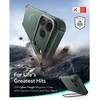 ESR CYBER TOUGH DĖKLAS SU STOVU IR MagSafe iPhone 17 Pro Max / 18 Pro Max ŽALIAS