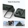 ESR CYBER TOUGH DĖKLAS SU STOVU IR MagSafe iPhone 17 Pro Max / 18 Pro Max ŽALIAS