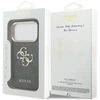 Dėklas GUESS case for IPHONE 18 Pro / 17 Pro GUE005483 (PU W/ Big 4G Classic Logo) juodas auksinis