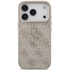 Dėklas Guess 4G Big 4G Classic Logo skirtas iPhone 18 / iPhone 17 Pro pink auksinis