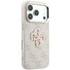 Dėklas Guess 4G & Big Resin Logo Case, skirta iPhone 17 Pro Max / 18 Pro Max – Rožinė
